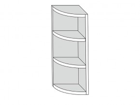 19.30.0р Полка угловая (h=913) радиусная  ЛДСП УНИ в Чебаркуле - chebarkul.magazin-mebel74.ru | фото