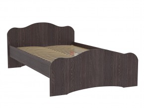 Кровать-5 двойная 1600*2000 ясень анкор темный в Чебаркуле - chebarkul.magazin-mebel74.ru | фото