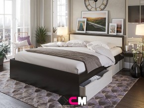 Кровать КР 605 с ящиками Гармония венге в Чебаркуле - chebarkul.magazin-mebel74.ru | фото