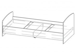 Кровать одинарная в Чебаркуле - chebarkul.magazin-mebel74.ru | фото