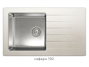 Мойка комбинированная Tolero twist TTS-860 Сафари 102 в Чебаркуле - chebarkul.magazin-mebel74.ru | фото