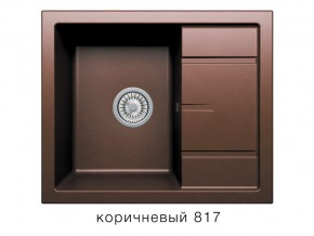 Мойка кварцевая Tolero R-107 Коричневый 817 в Чебаркуле - chebarkul.magazin-mebel74.ru | фото