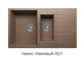 Мойка кварцевая Tolero R-118 Темно-бежевый 823 в Чебаркуле - chebarkul.magazin-mebel74.ru | фото