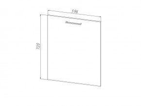 П 60 Комплект для посудомоечной машины 600 мм (цоколь + фасад) ЛДСП в Чебаркуле - chebarkul.magazin-mebel74.ru | фото