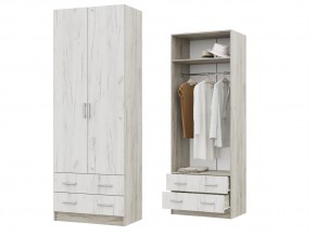 Шкаф двухстворчатый ШК 603 М Дуэт Крафт в Чебаркуле - chebarkul.magazin-mebel74.ru | фото