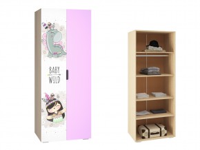 Шкаф Норд ШК-800 Baby wild лаванда в Чебаркуле - chebarkul.magazin-mebel74.ru | фото