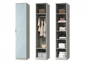 Шкаф однодверный для платья и белья Лагуна в Чебаркуле - chebarkul.magazin-mebel74.ru | фото