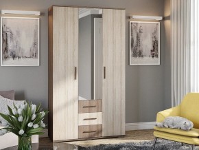 Шкаф трехстворчатый Парма в Чебаркуле - chebarkul.magazin-mebel74.ru | фото