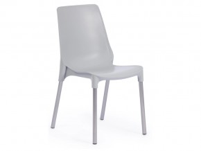 Стул Genius mod 75 серый/ножки хром в Чебаркуле - chebarkul.magazin-mebel74.ru | фото